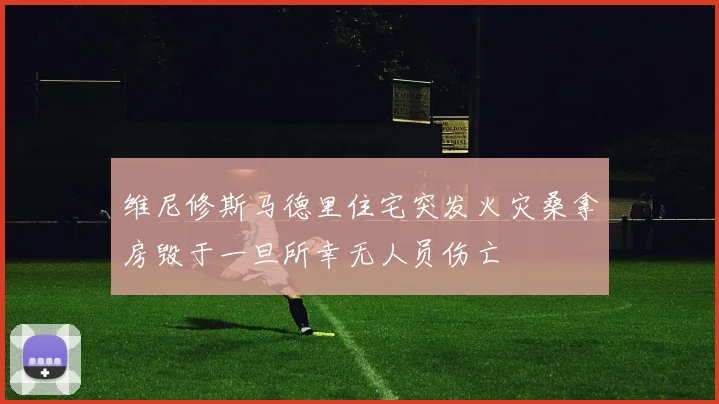 维尼修斯马德里住宅突发火灾桑拿房毁于一旦所幸无人员伤亡