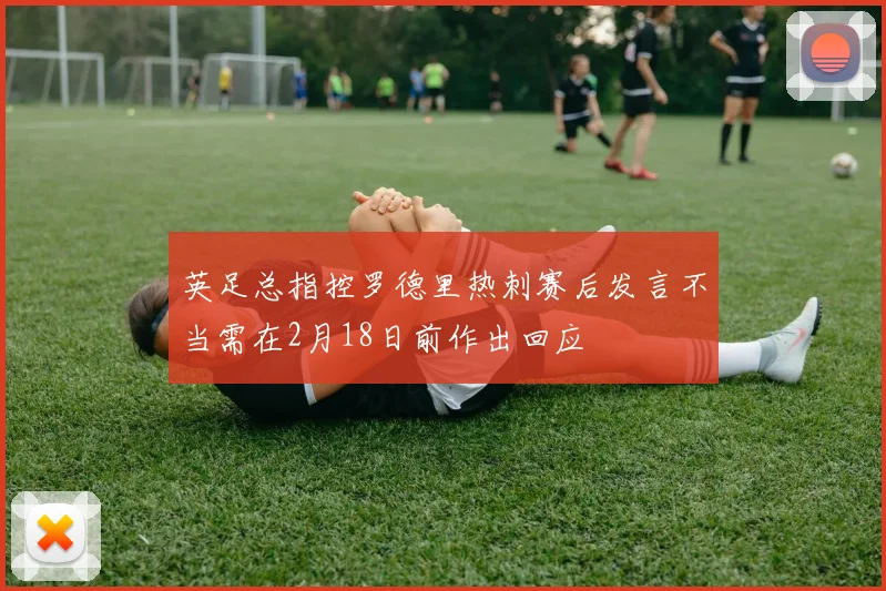 英足总指控罗德里热刺赛后发言不当需在2月18日前作出回应